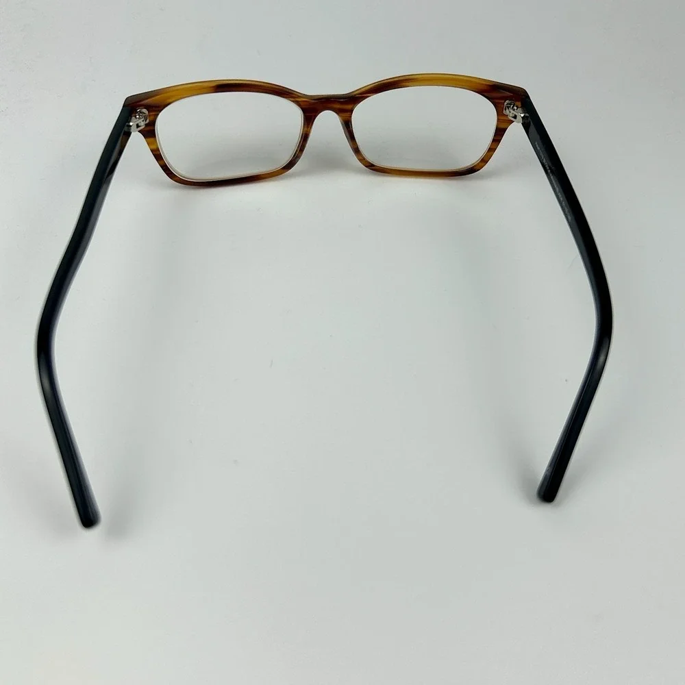Heart 1219 Blonde Havana Womens Eyeglasses Black Tortoise Full Rim 51-15-140 mm